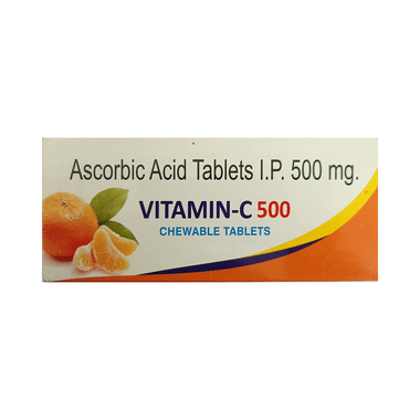 Jackson Vitamin-C 500 Chewable Tablet