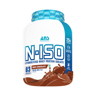 ANS Performance N-Iso Hydrolyzed Whey Protein Isolate Powder Milk Chocolate