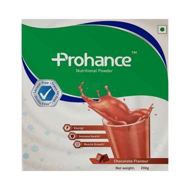 Prohance Complete Drink For Energy, Muscle Growth & Immunity | Flavour Powder Chocolate