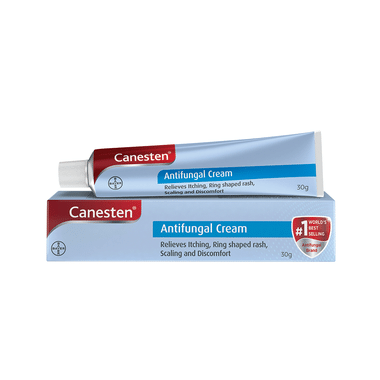 Canesten Anti-Fungal Cream | Relieves Itching, Ring Shaped Rash, Scaling & Discomfort