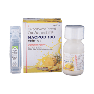 Macpod 100 Powder For Oral Suspension