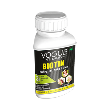 Vogue Wellness Biotin Tablet (60 Each)