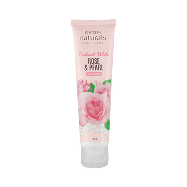 Avon Naturals Radiant White Rose & Pearl Cleanser