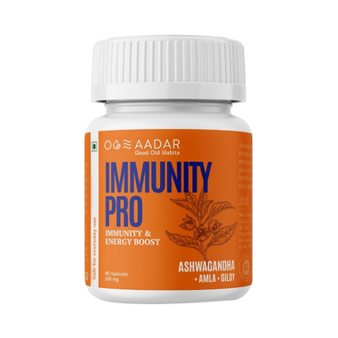 Aadar Immunity Pro 500mg Capsule (60 Each)