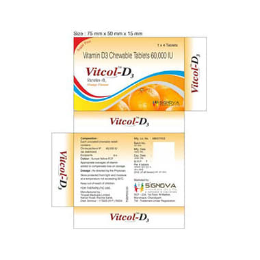 Vitcol D3 Tablet