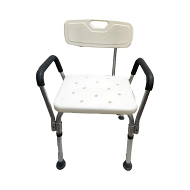 Med-E-Move Aluminum Bathing Chair With Back Rest And Handrest