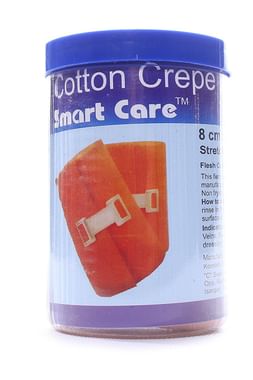 Smart Care Crepe Bandage Premium 8cm X 4m