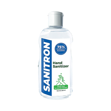 Sanitron 75% Isopropyl Alcohol Hand Sanitizer (200ml Each)