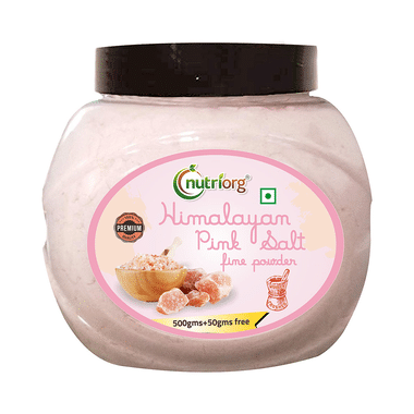 Nutriorg Himalayan Pink Salt Fine Powder