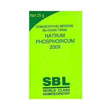 SBL Natrum Phosphoricum Biochemic Tablet 200X
