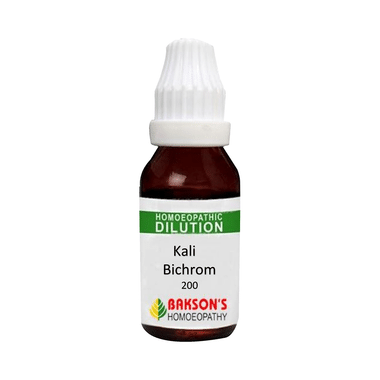 Bakson's Homeopathy Kali Bichrom Dilution 200 CH