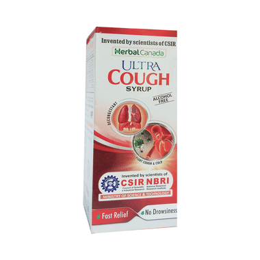 Herbal Canada Ultra Cough Syrup Alcohol Free