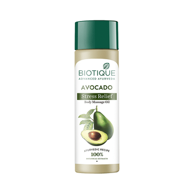 Biotique Cado Stress Relief Avocado Body Massage Oil