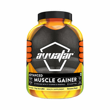 Avvatar Advanced Muscle Gainer Banana Magic