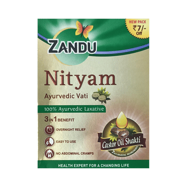 Zandu Nityam Tablet | Eases Constipation