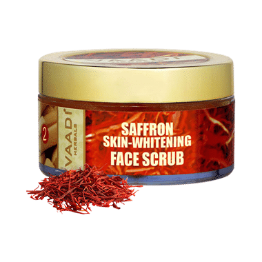 Vaadi Herbals Saffron Skin-Whitening Face Scrub