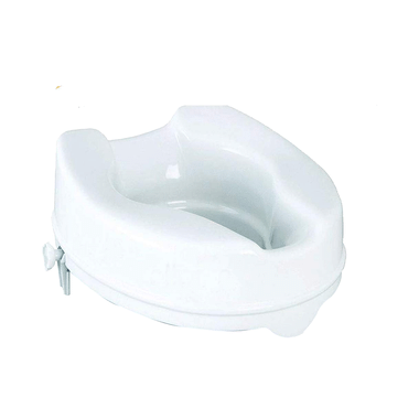 MCP Commode Raiser Without Lid White 6inch