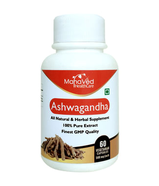 MahaVed Ashwagandha Vegetarian Capsule