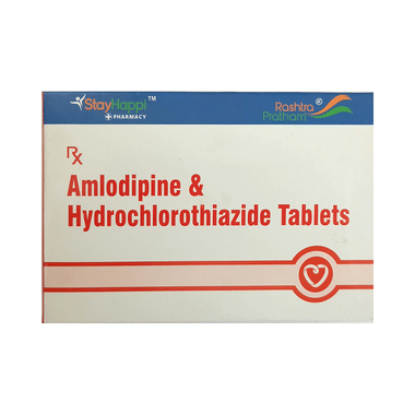 StayHappi Amlodipine+Hydrochlorothiazide 5mg/12.5mg Tablet