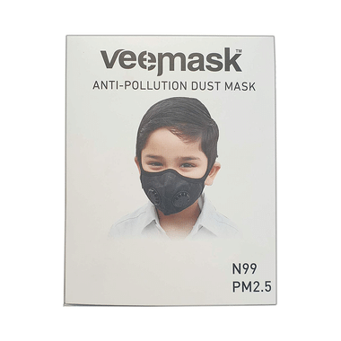 Veemask N99 Anti-Pollution Dust Face Mask With Two Valves Small