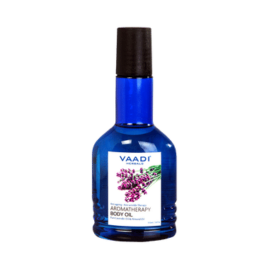 Vaadi Herbals Aromatherapy Body Oil-Lavender & Almond Oil