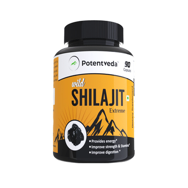 Potentveda Wild Shilajit Extreme Capsule