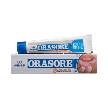 Orasore Mouth Ulcer Relief Gel With Spearmint, Fennel & Glycerine