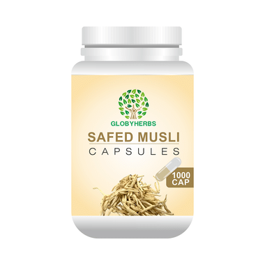 Globyherbs Safed Musli Capsule