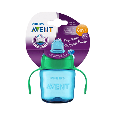 Philips Avent Classic Soft Spout Cup For 6m+ Blue And Green