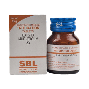 SBL Baryta Muriaticum Trituration Tablet 3X