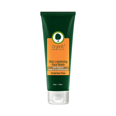 Organic Harvest Skin Lightening Sulphate Free Face Wash