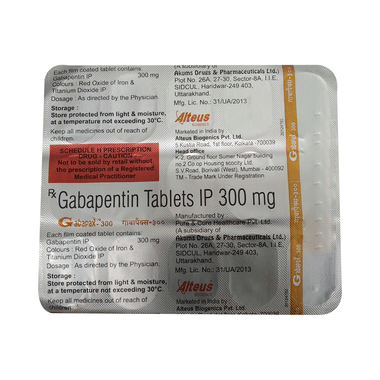 Gabapax-300 Tablet