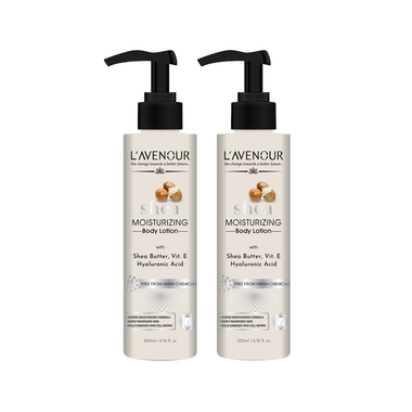 L'avenour Shea Moisturising Body Lotion (200ml Each)