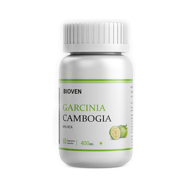 Bioven Garcinia Cambogia 400mg Vegetarian Capsules