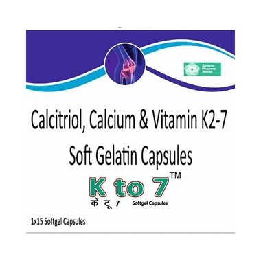 K to 7 Softgel Capsule