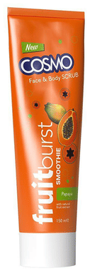 Cosmo Fruit Burst Smoothie Face & Body Scrub Papaya