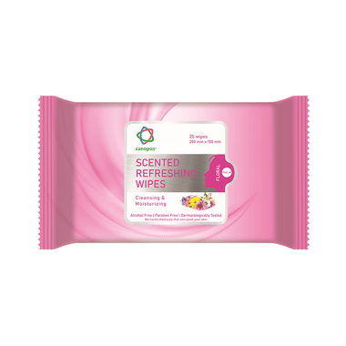 Canopus Scented Refreshing Wipes Floral