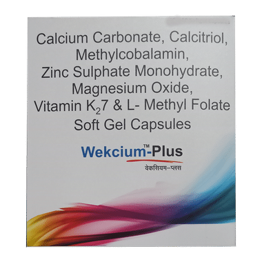 Wekcium-Plus Soft Gel Capsule