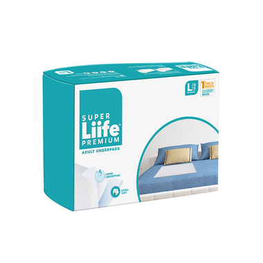 Super Liife Premium Adult Underpad (10 Each) Large