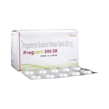 Pregcert 300 SR Tablet