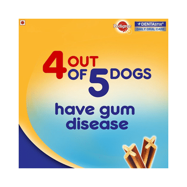 Pedigree Dentastix Daily Oral Care Dog Treat for Adult (7 Stick Each) Large Breed 25 kg+