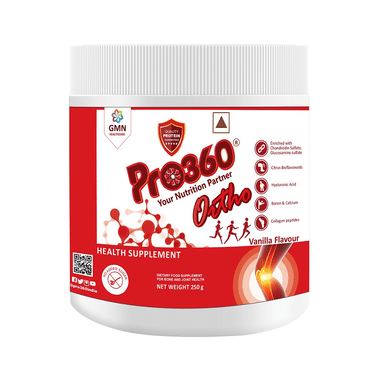 Pro360 Ortho Nutrition For Bone & Joint Health | No Added Sugar | Flavour Vanilla Non Veg