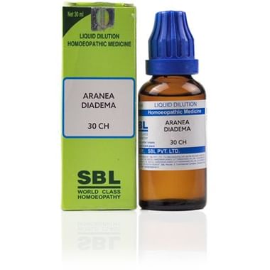 SBL Aranea Diadema Dilution 30 CH