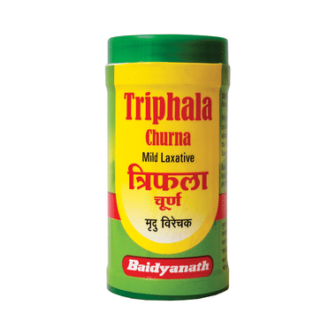 Baidyanath (Nagpur) Triphala Churna | Eases Constipation, Acidity & Gas