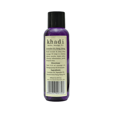 Khadi Herbal Lavender & Ylang Ylang Massage Oil