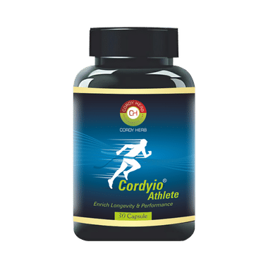 Cordy Herb Cordyio Athlete Multivitamin Capsule for Energy and Immunity Booster