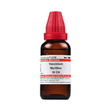 Dr Willmar Schwabe India Vaccinium Myrtillus Dilution 30 CH