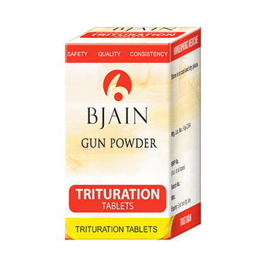 Bjain Gun Powder Trituration Tablet 3X