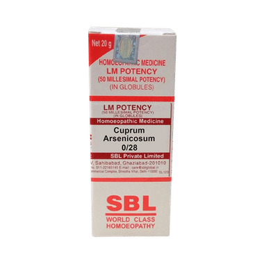 SBL Cuprum Arsenicosum 0/28 LM