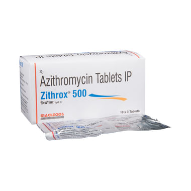 Zithrox 500 Tablet